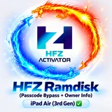 HFZ Ramdisk (Passcode Bypass +Owner inFo) iPad Air (3D  gen ) ✅