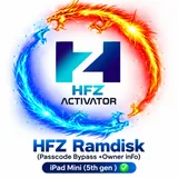 HFZ Ramdisk (Passcode Bypass +Owner inFo) iPad Mini (5th gen ) ✅