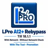 LPro A12+ Rebypass Till 18.1.1 with Network - Without Network Check With The Tool - Promotion