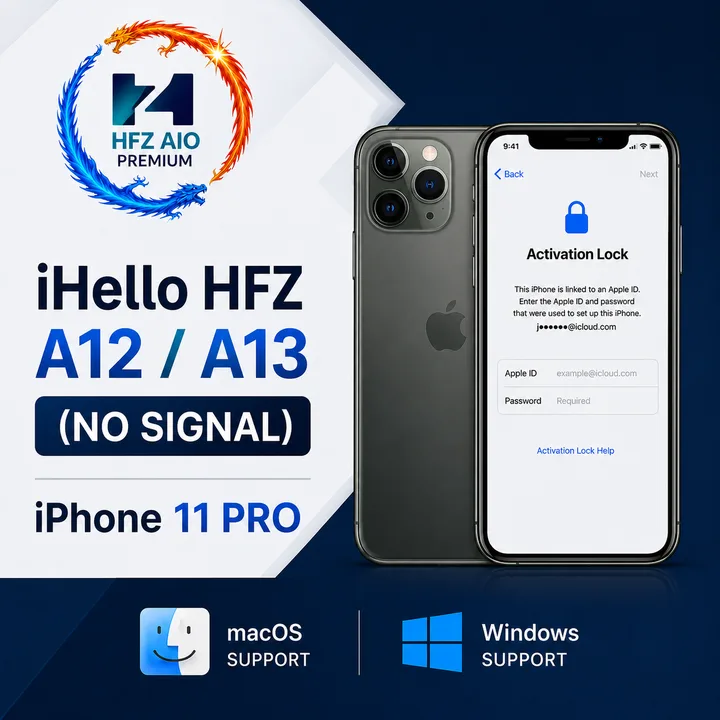 iHello HFZ A12/A13 (NO SIGNAL) iPhone 11 PRO