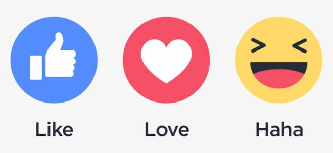 Mix React (Love + Like + Support) Egyptian Facebook 1 QNT =1000