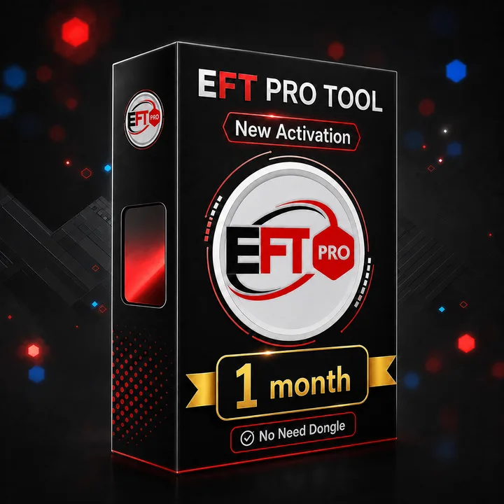 EFT Pro Tool New Activation 1 Month ( No Need Dongle )