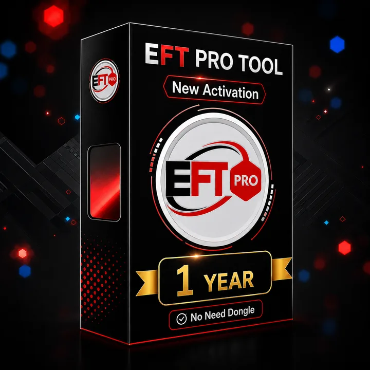 EFT Pro Tool New Activation 1 Year ( No Need Dongle )