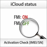 Activation Check [IMEI/SN]