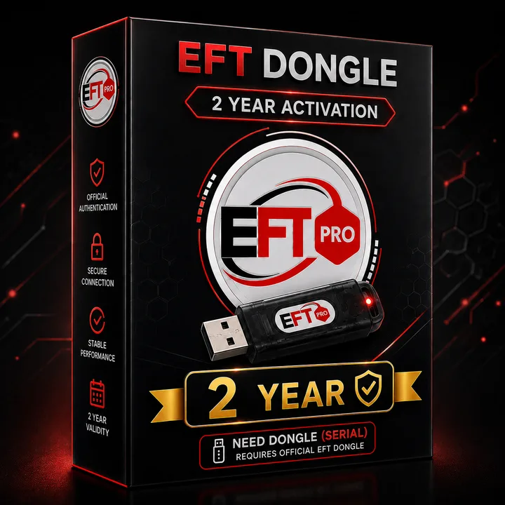 EFT Dongle 2 Year Need Dongle ( Serial )