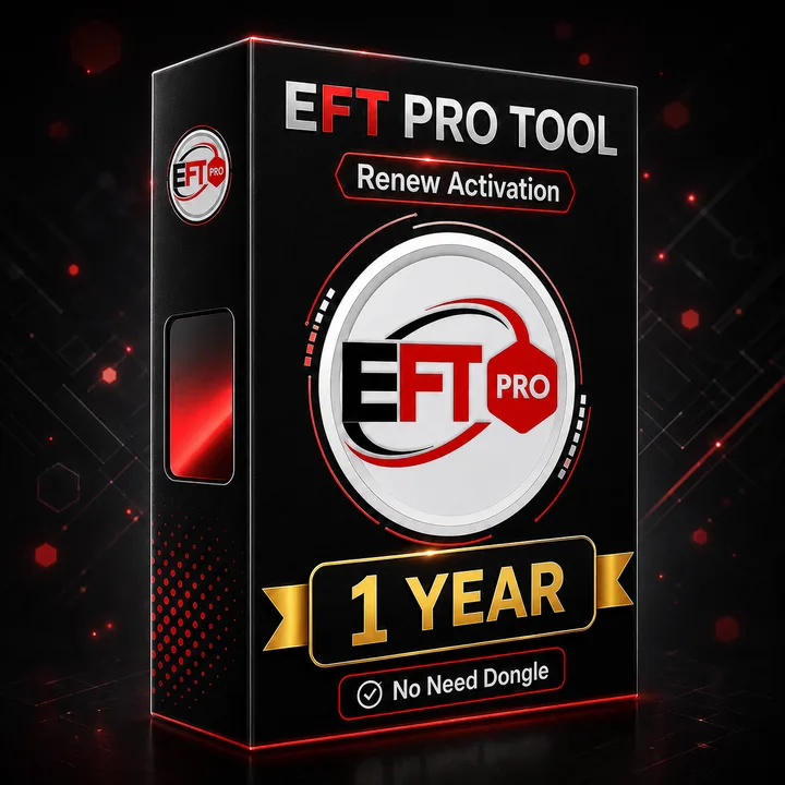 EFT Pro Tool Renew 1 Year ( No Need Dongle )