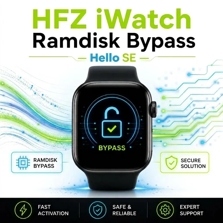 HFZ iWatch Ramdisk Bypass Hello SE
