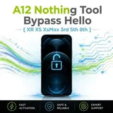 A12 Nothing Tool Bypass Hello [ XR XS XsMax 3rd 5th 8th ]