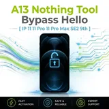 A13 Nothing Tool Bypass Hello [ IP 11 11 Pro 11 Pro Max SE2 9th ]