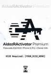 AldazRActivator Premium Passcode A12/A13 | iPhone 11 Pro + Owner Info
